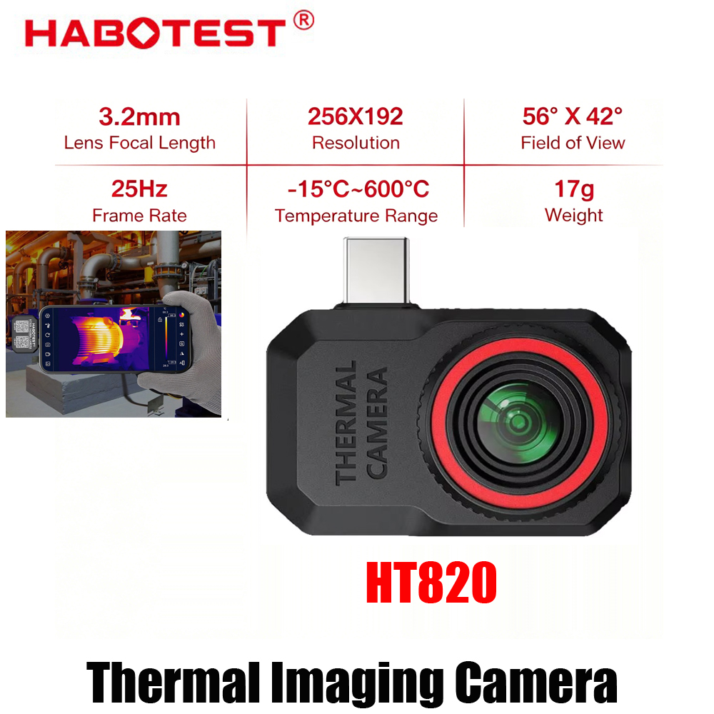 Thermal Imaging Camera Pcb Repair - 2026년형 HABOTEST HT820 휴대폰 열화상 카메라,