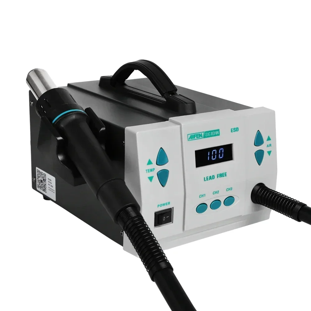Hot Air Rework Station 861Dw - 2026 AIFEN 861DW 열풍 리워크 납땜