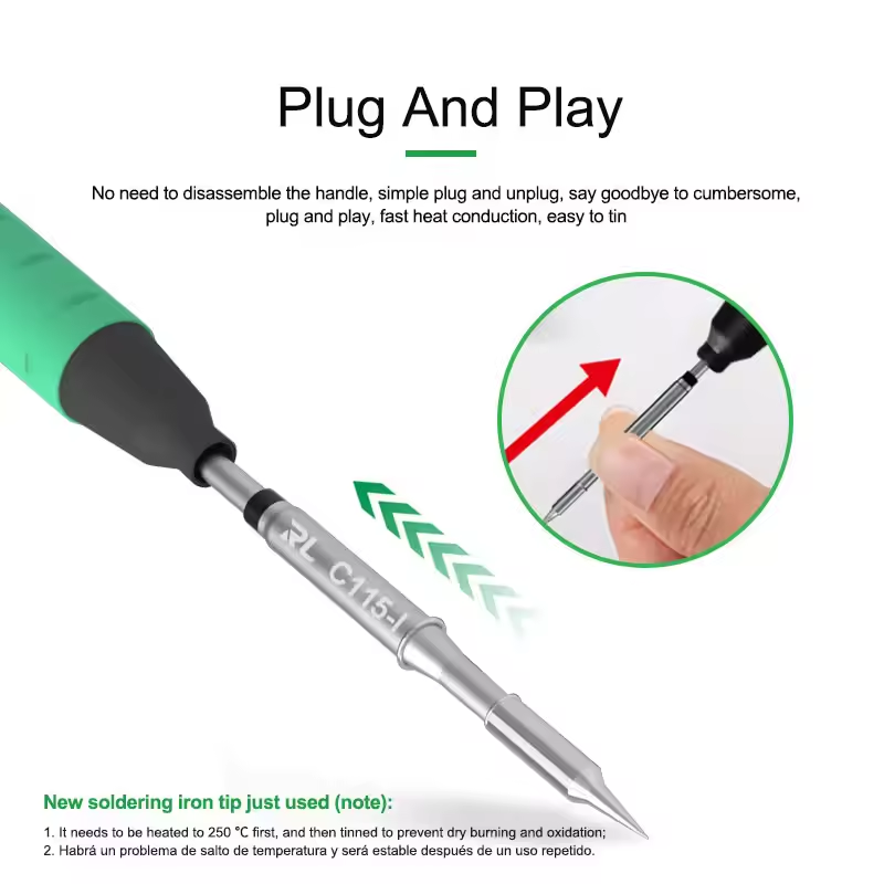 RELIFE C115-K/I/IS 나노급 범용 T115 - C115 Nano Soldering Iron Station 리뷰 및 가격